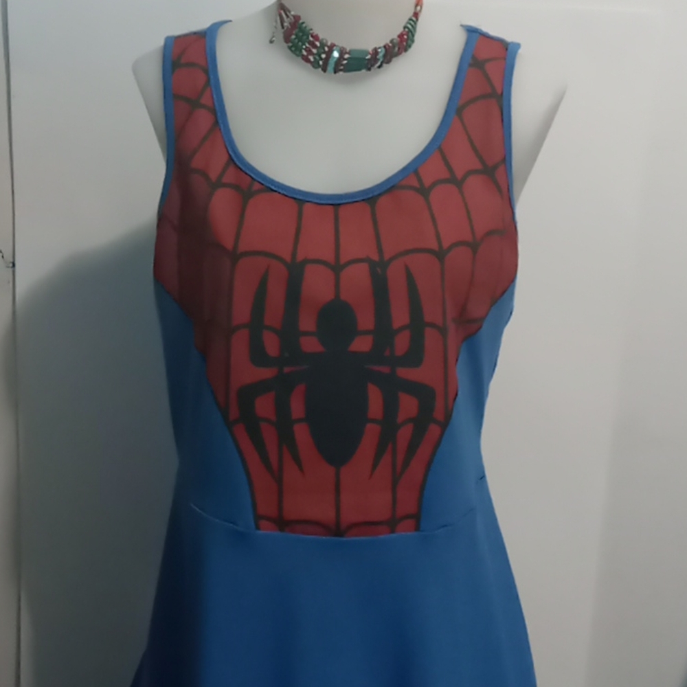 Spiderman skater dress